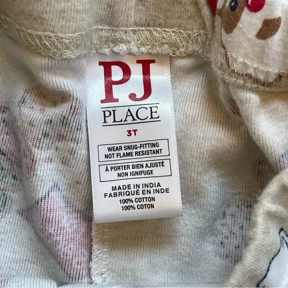 The Children’s Place | Milk And Cookies Snug Fit Cotton Pajamas | Size: 3T